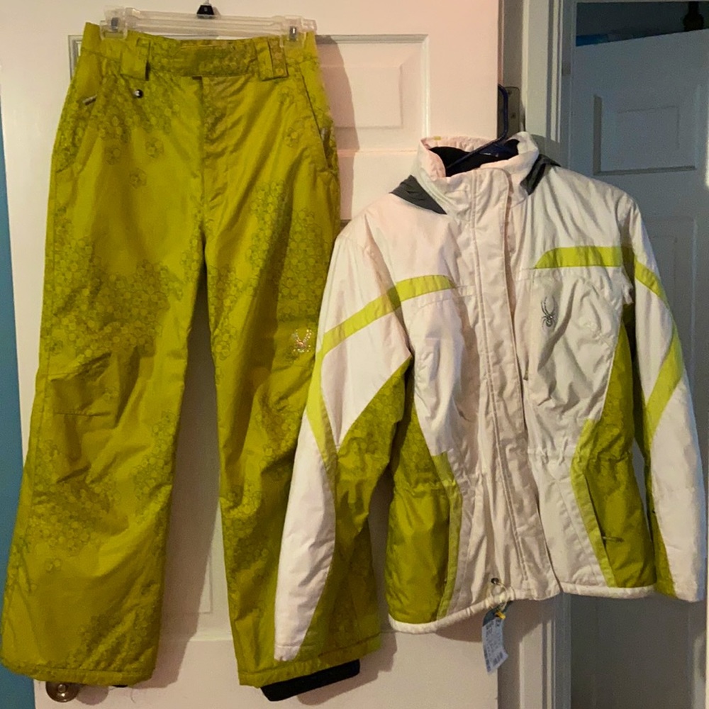 Kids/teens Spyder ski jacket & matching Spyder ski pants